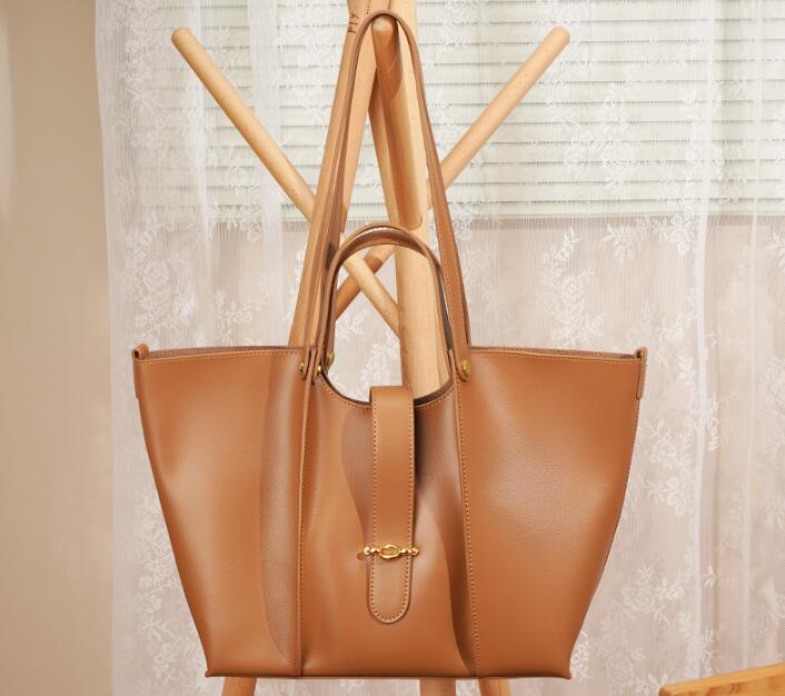 Women's Leather Tote Handbag