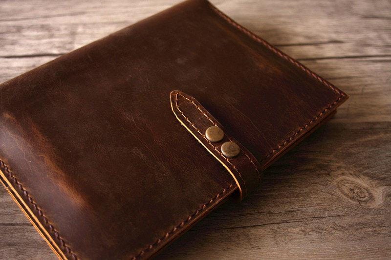 Handcrafted Personalized Leather iPad Mini Leather Case Cover