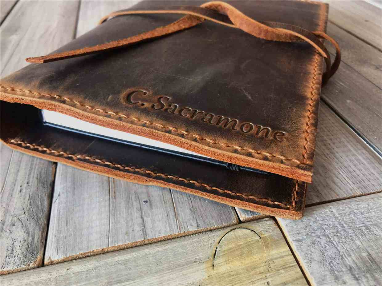 Personalized A5 Leather Notebook Journal