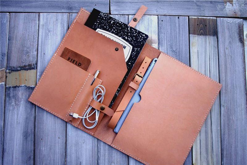 Custom Leather Surface Pro Laptop Case
