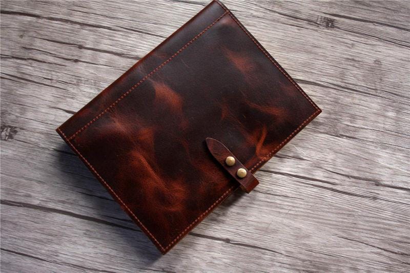Leather 3 Ring Portfolio Cover