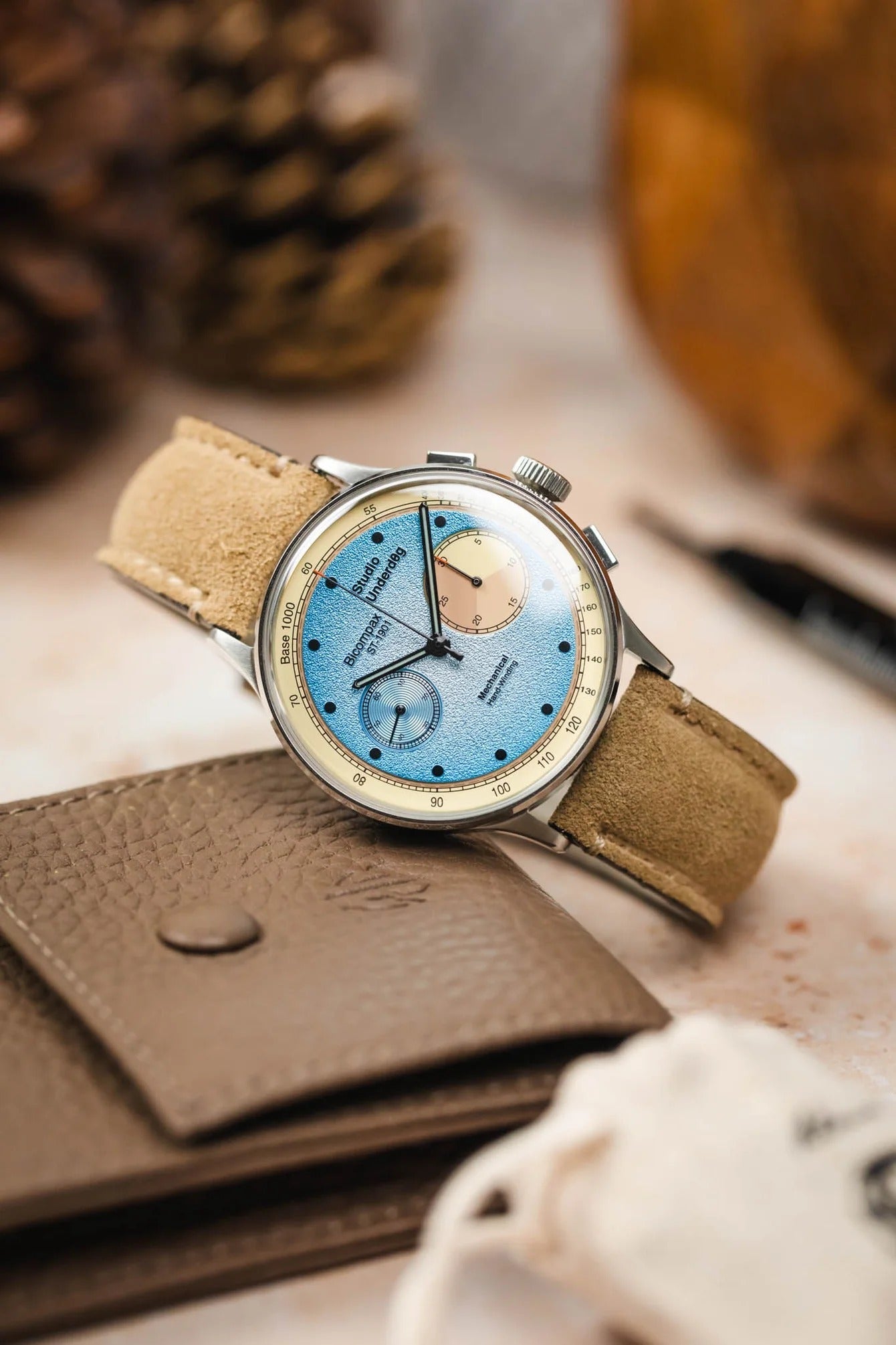 Morellato SCHUMANN Suede Watch Strap - BEIGE