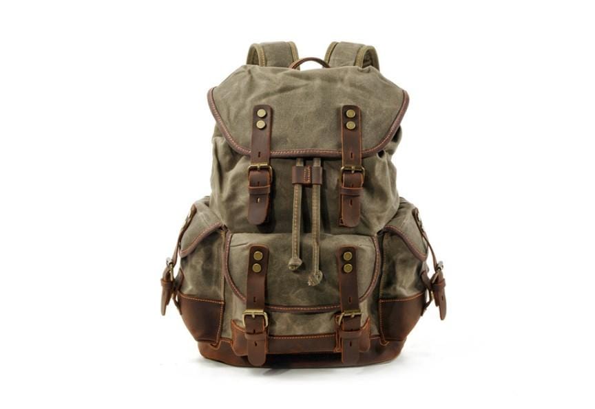 Unisex Canvas Backpack Bag