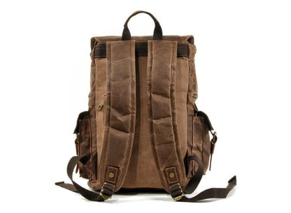 Canvas Backpack Mens Style Bag