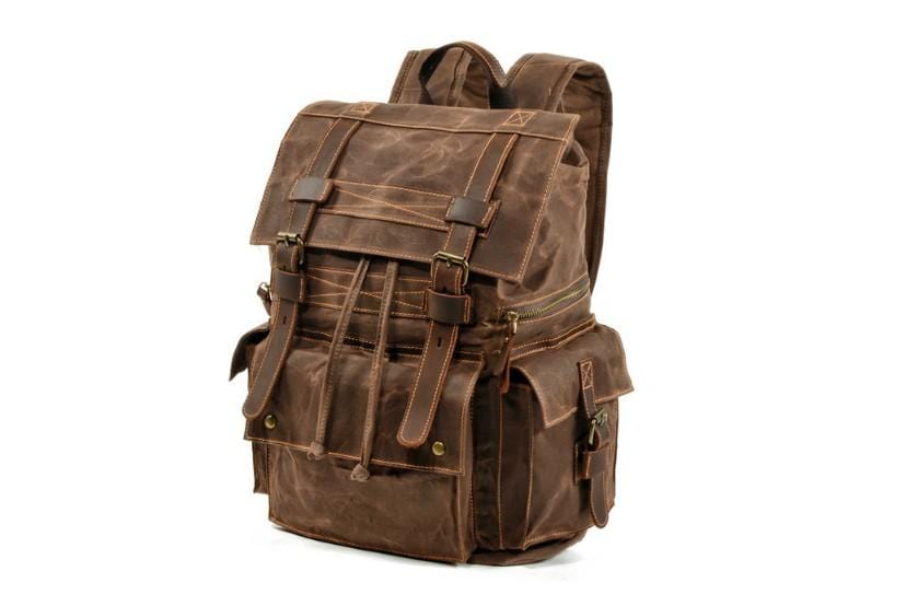 Canvas Backpack Mens Style Bag