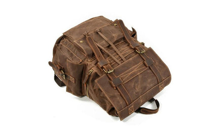 Canvas Backpack Mens Style Bag