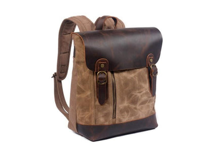 Canvas Travel Backpack Rucksack Bags