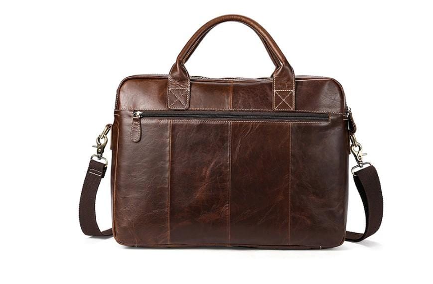 Womens Brown Leather Messenger Bag Mens Satchel