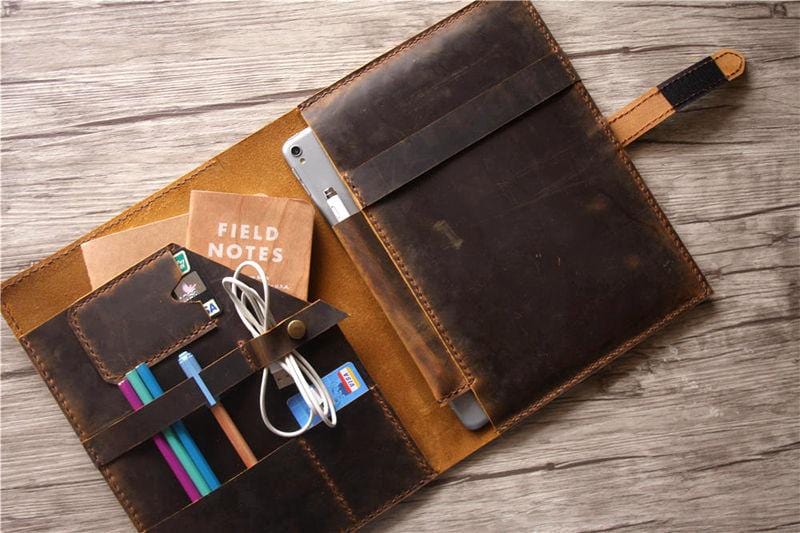 Personalized Leather Macbook Pro 13 Leather Sleeve Case