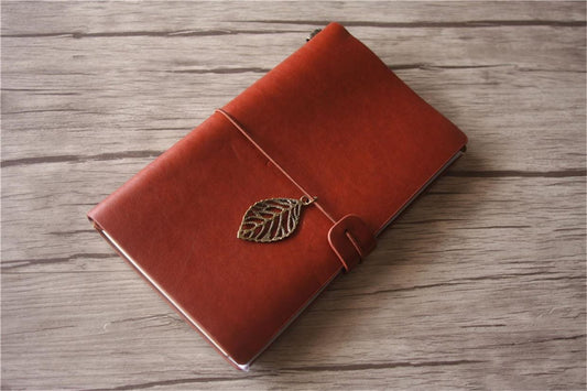 Personalized Leather Small Travelers Notebook