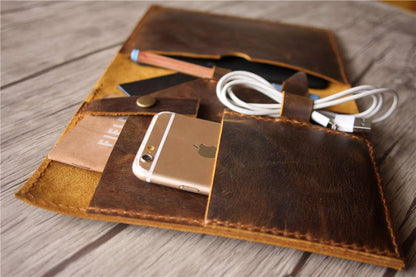 Monogrammed Kindle Paperwhite Leather Case Cover