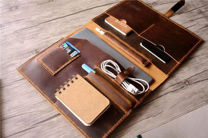 Custom Leather Macbook 12 Inch Sleeve Covers