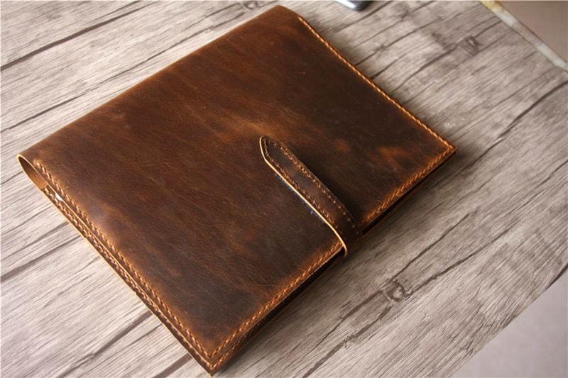 Custom Leather Macbook 12 Inch Sleeve Covers