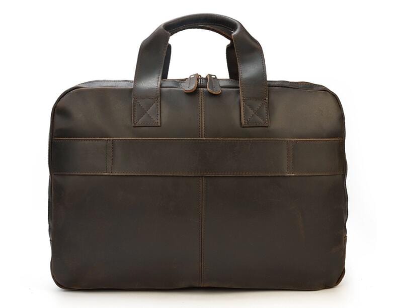 Brown Duffle Bag Leather Mens Style