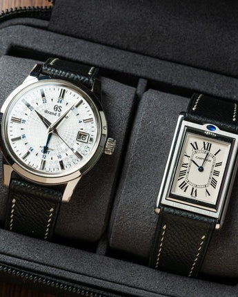 Black Epsom Slim Strap