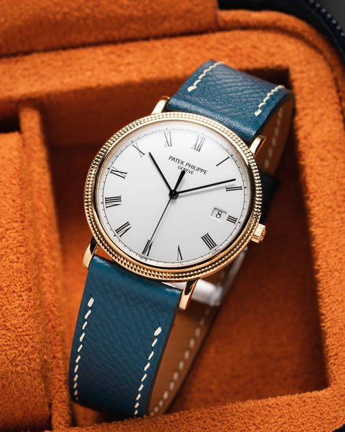 Izmir Blue Epsom Slim Strap