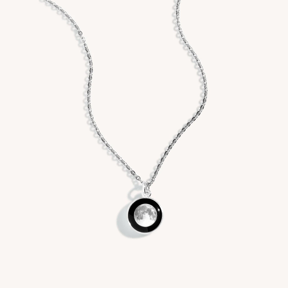 Personalized Engraved Choose Your Moon Phase Charmed Simplicity Necklace