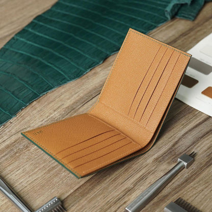 Bifold Basic Wallet Mix Alligator