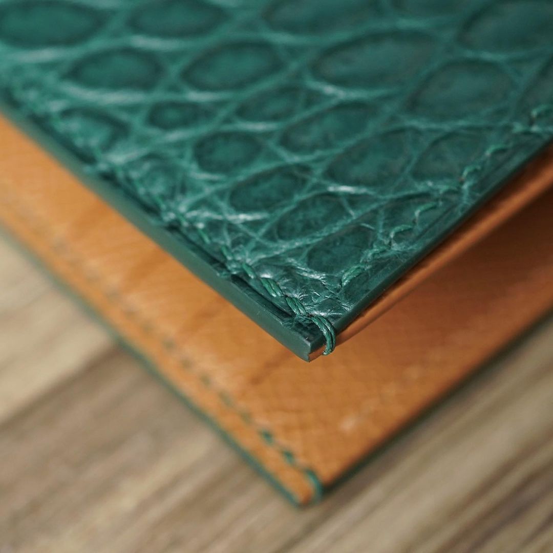 Bifold Basic Wallet Mix Alligator
