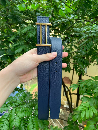 Hand-stitched Full-grain Cowhide Belt 3