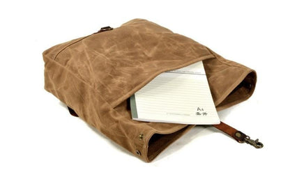 Mens Canvas Computer Messenger Purse Bag