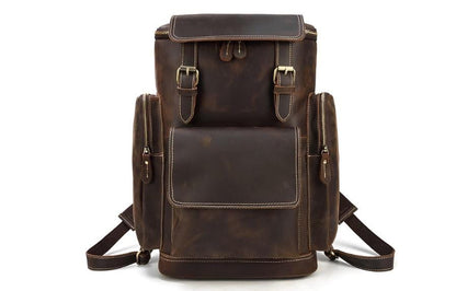 Mens Designer Leather Backpack Womens Rucksack Purse