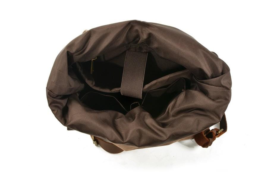 Small Womens Canvas Backpack Purse Bag Unisex Style