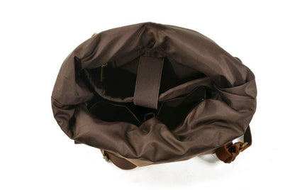 Small Womens Canvas Backpack Purse Bag Unisex Style