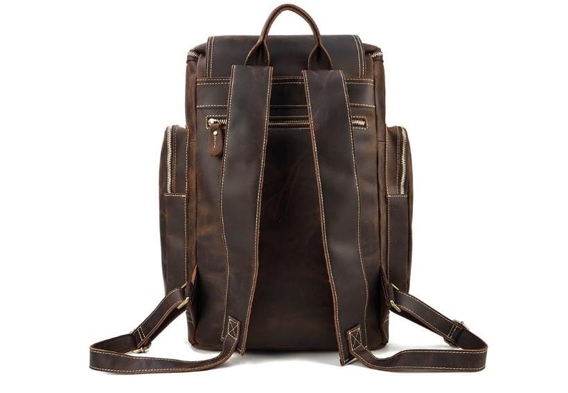 Mens Designer Leather Backpack Womens Rucksack Purse