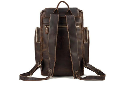 Mens Designer Leather Backpack Womens Rucksack Purse