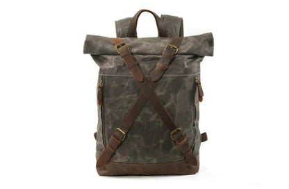 Small Womens Canvas Backpack Purse Bag Unisex Style