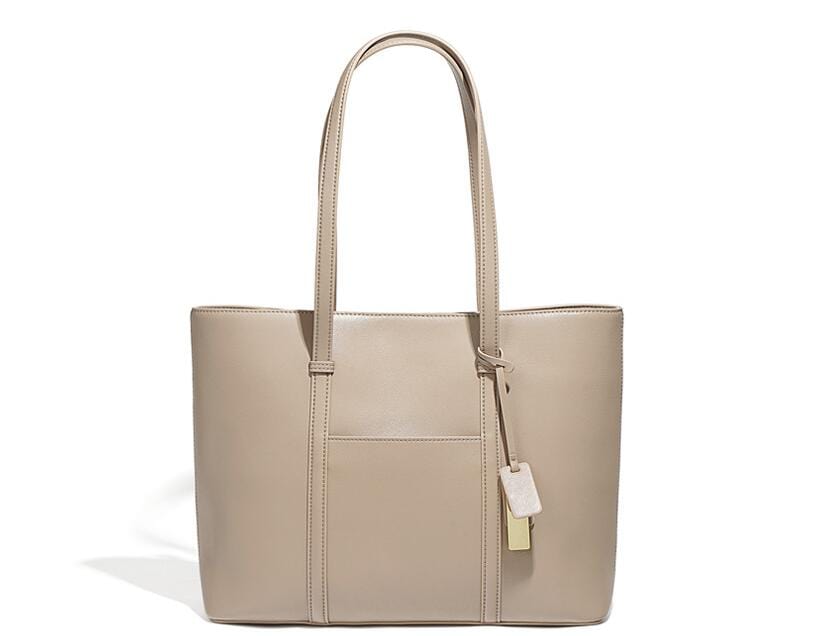 Women's City Leather Shoulder Tote Handbag