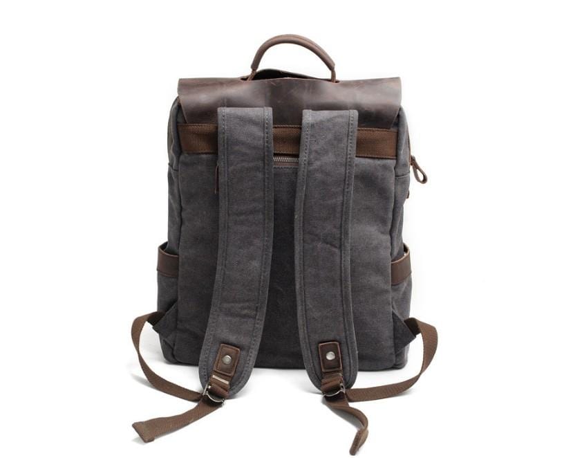 Canvas Laptop Backpack Bag Travel Rucksacks