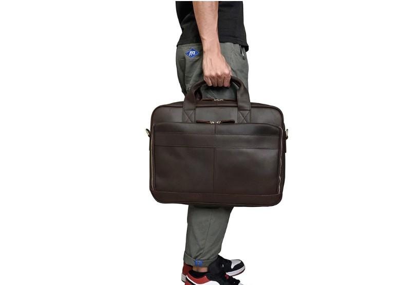 Handmade Leather Messenger Bag Womens Satchel