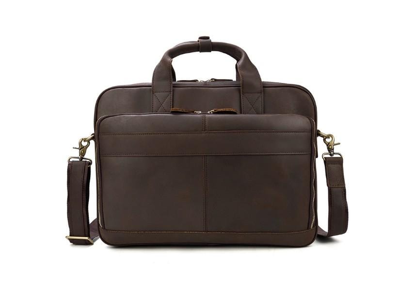 Handmade Leather Messenger Bag Womens Satchel