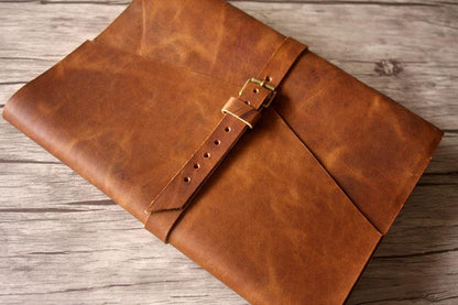 Custom Rustic Leather Photo Albums 4x6