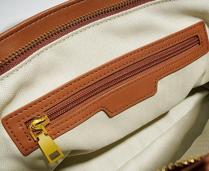 Women's Daily Leather Shoulder Tote Handbag