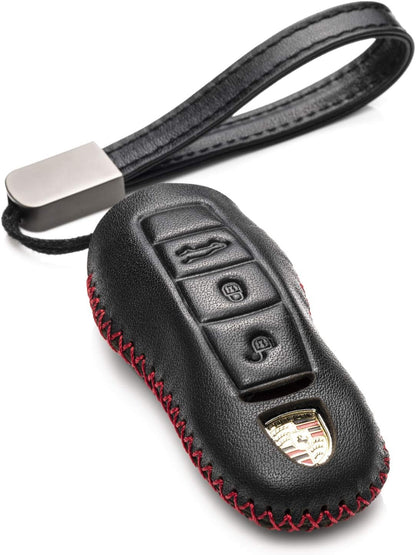 Porsche Leather Car Key Case