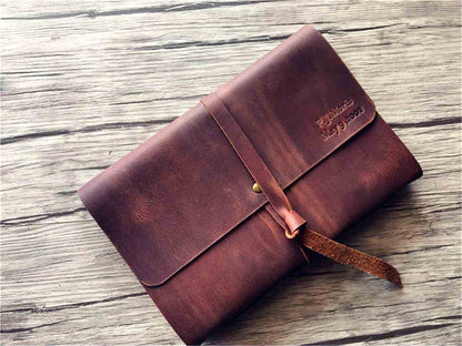 Handmade Leather Embossed Journals