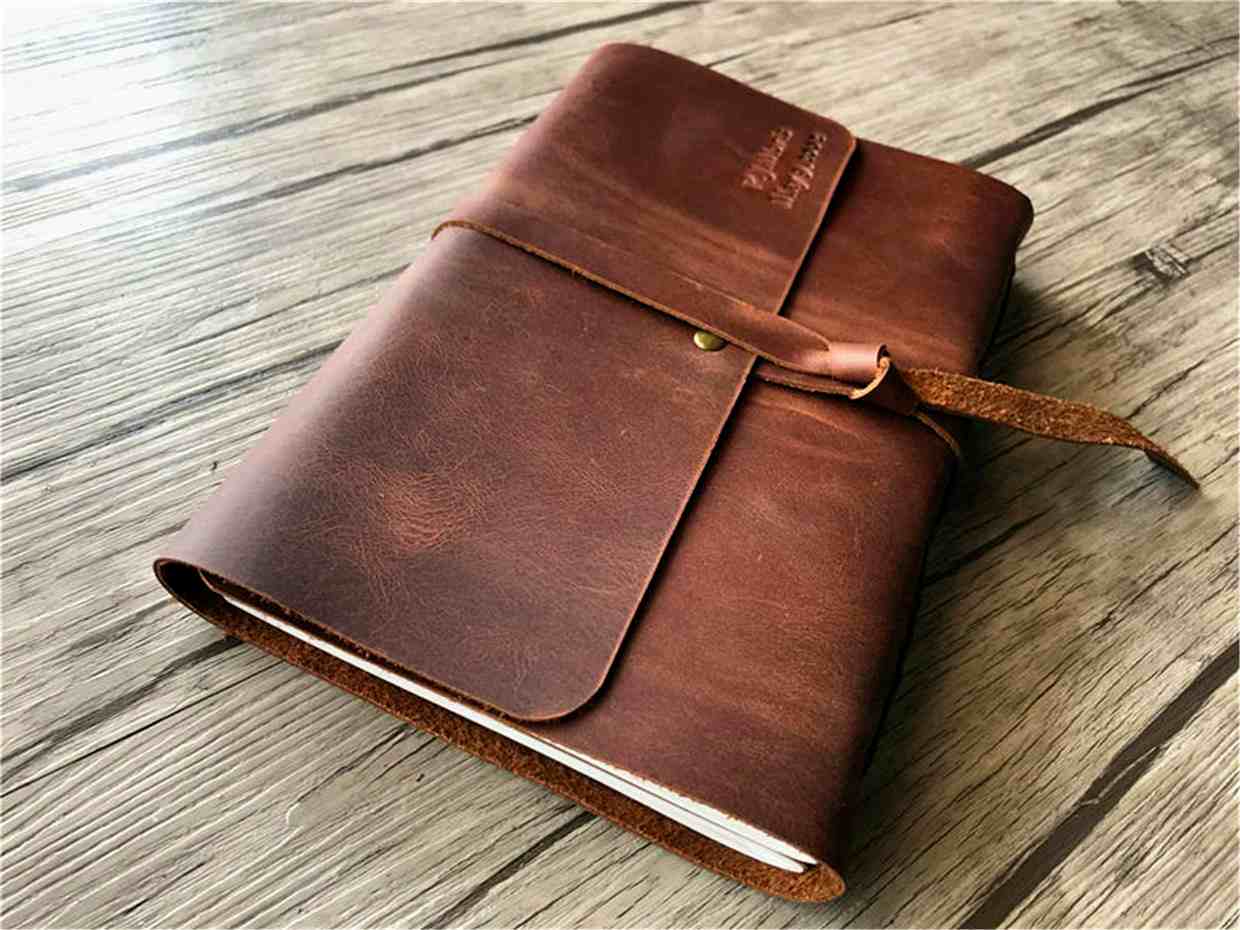 Handmade Leather Embossed Journals