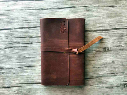 Handmade Leather Embossed Journals