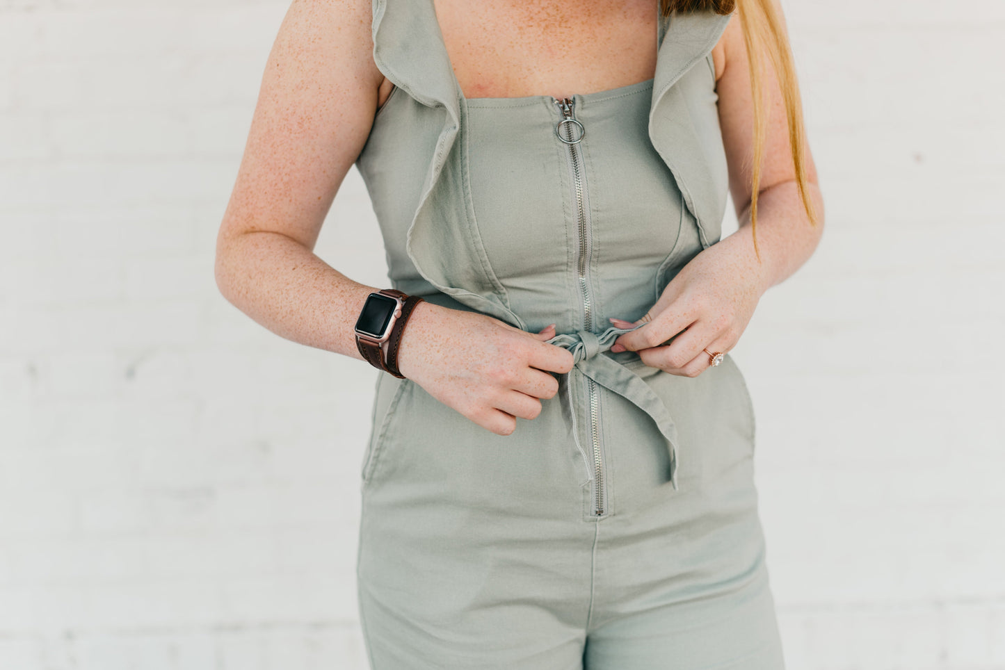 Triple Tour™ Apple Watch Band - Chestnut