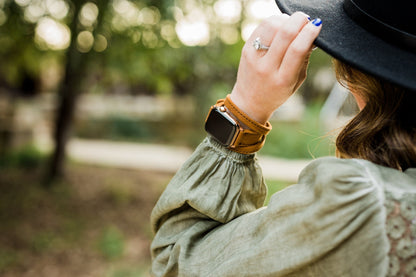 Triple Tour™ Apple Watch Band - Tobacco -  Refurbished