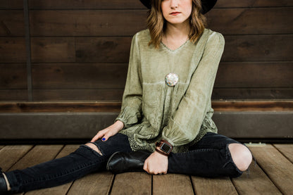 Triple Tour™ Apple Watch Band - Chestnut