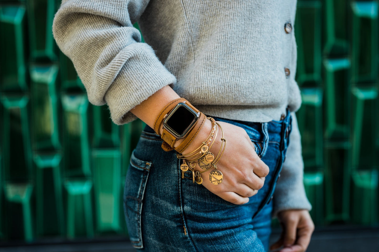 Triple Tour™ Apple Watch Band - Tobacco -  Refurbished