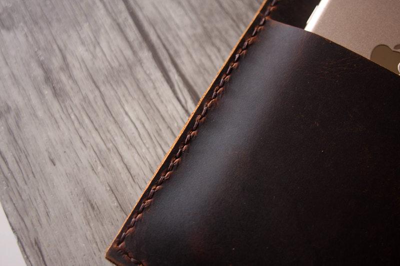 Custom Leather iPad air Sleeve Case