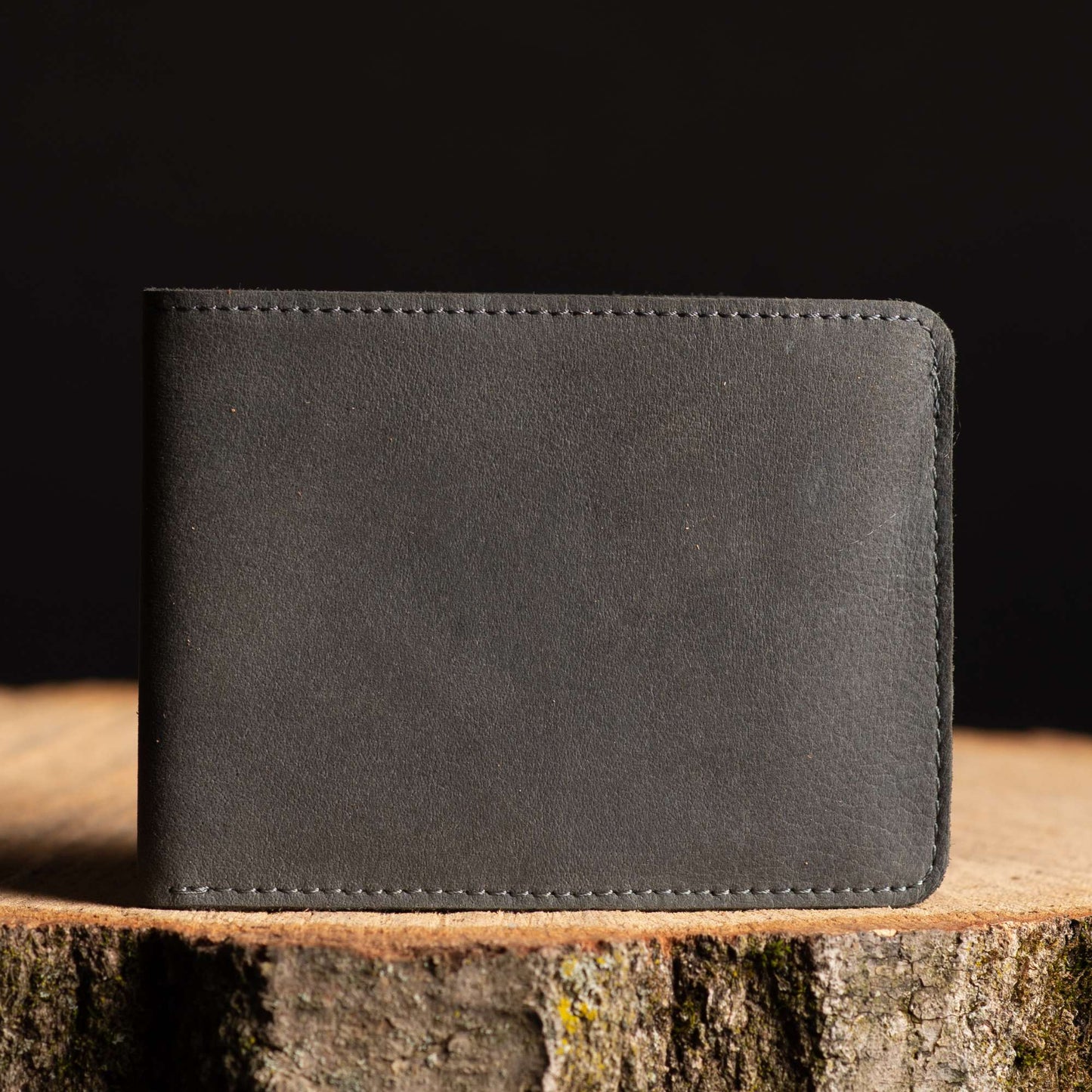 Flex - Espresso Brown Full-Grain Distressed Leather Flexible Wallet