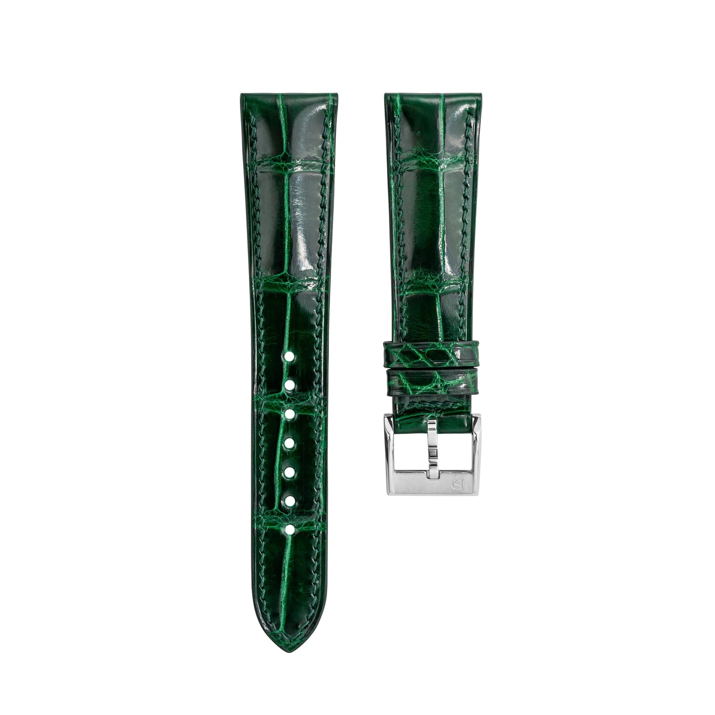 Glossy Crocodile Signature Strap