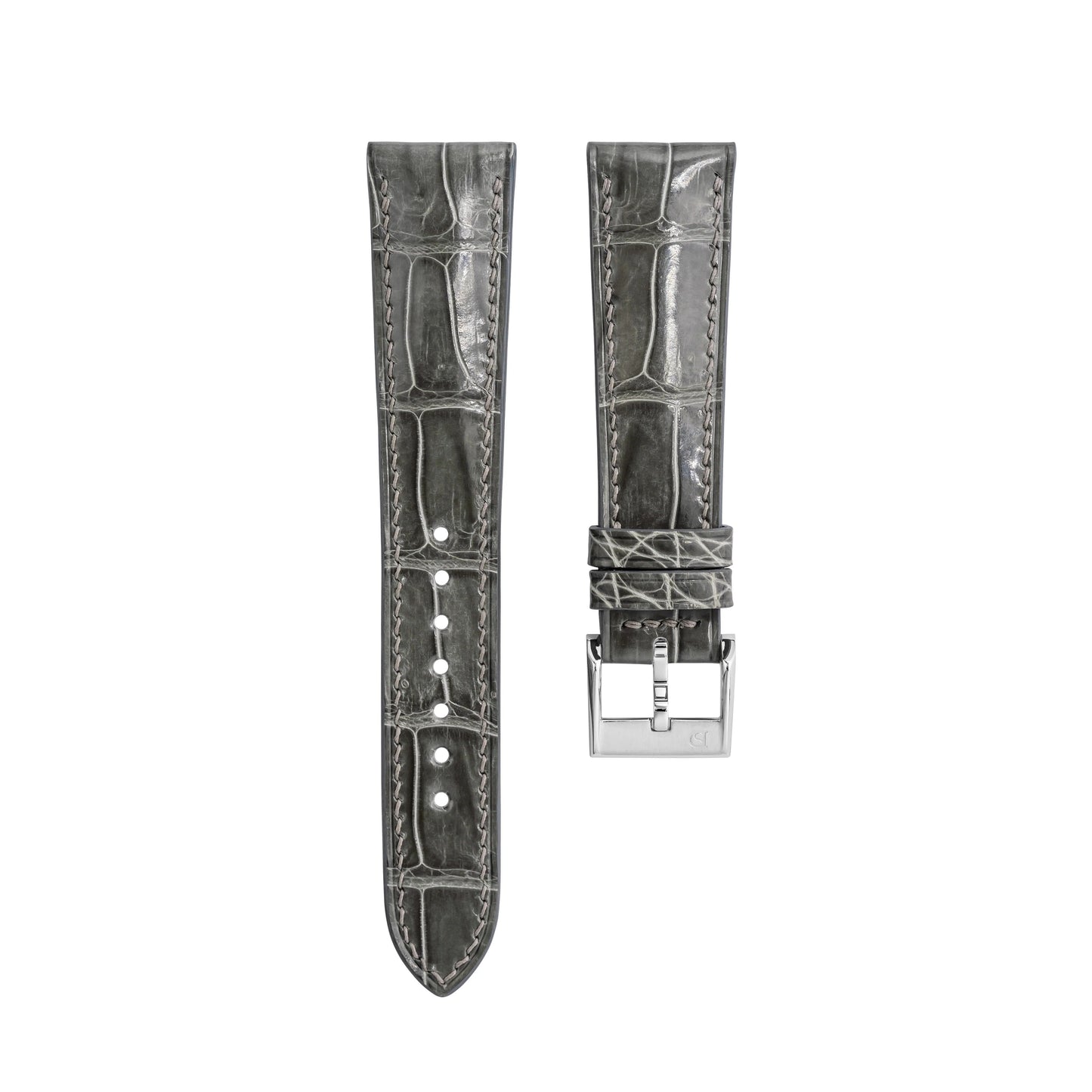 Glossy Crocodile Signature Strap