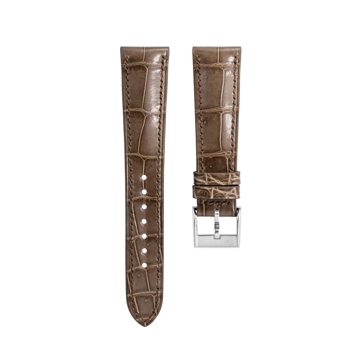 Glossy Crocodile Signature Strap